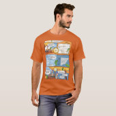 Time Winner Comics Man T-shirt (Voorkant volledig)