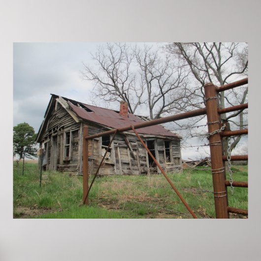 "TIME WORN" by Cr Sinclair Poster (Voorkant)