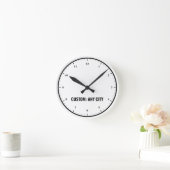 Time-zone klok - Aanpassen voor elke stad (Huis)