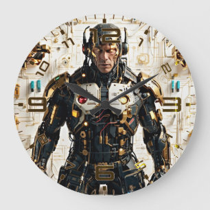 Timeborg: Retro futurisme wandklok