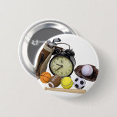 TimeForSports062509 Ronde Button 5,7 Cm (Voorkant /achterkant)