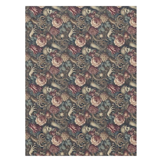 Timelapse – Gotisch groot patroon Tafelkleed (Voorkant)