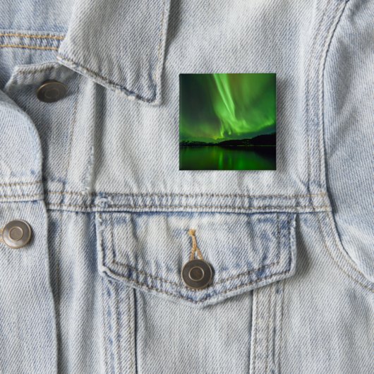 Timeless Aurora Vierkante Button 5,1 Cm (In situ)