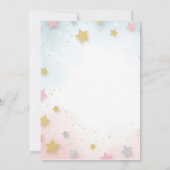 Timeless Baby Shower Invite for Her or Him Kaart (Achterkant)