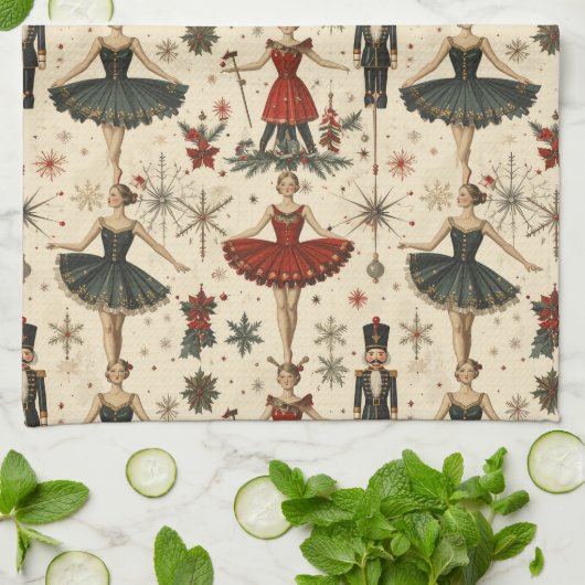 Timeless Ballerina  Theedoek (Gevouwen)