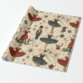 Timeless Ballerine   Cadeaupapier (Uitgerold)