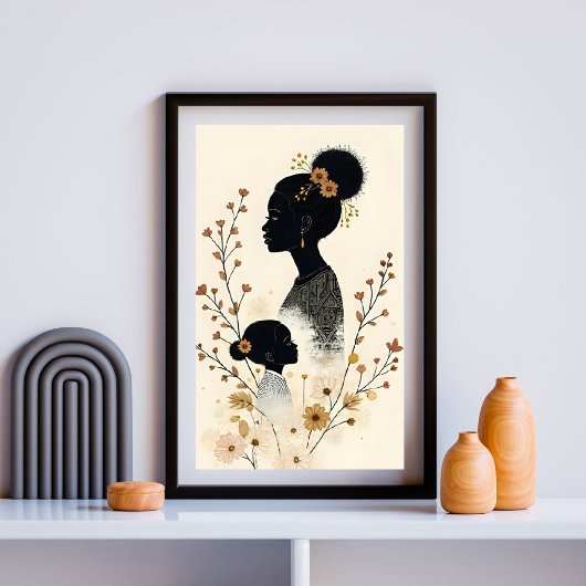 Timeless Bond – Mother and Daughter Poster