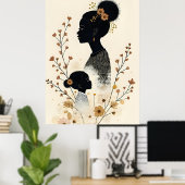 Timeless Bond – Mother and Daughter Poster (Thuiskantoor)