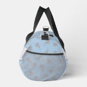 Timeless Botanical Bloom Soft Blue Monogram Plunjezak (Rechts)