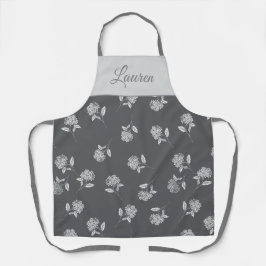 Timeless Botanical Bloom Warm Plum Monogram Schort