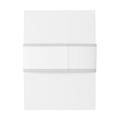 Timeless Catholic Monogrammed Uitnodigingen Wikkel (Achterkant Voorbeeld)