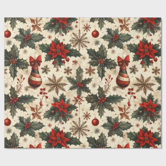 Timeless Christmas Cadeaupapier (Vlak)