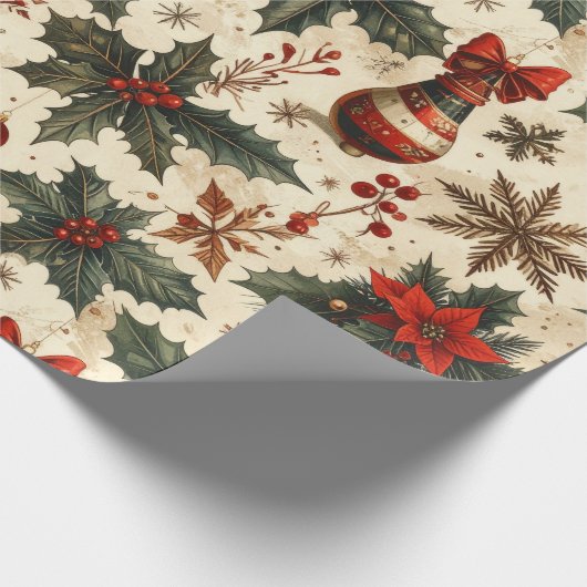 Timeless Christmas Cadeaupapier (Hoek)