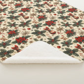 Timeless Christmas  Sherpa Deken (3/4)