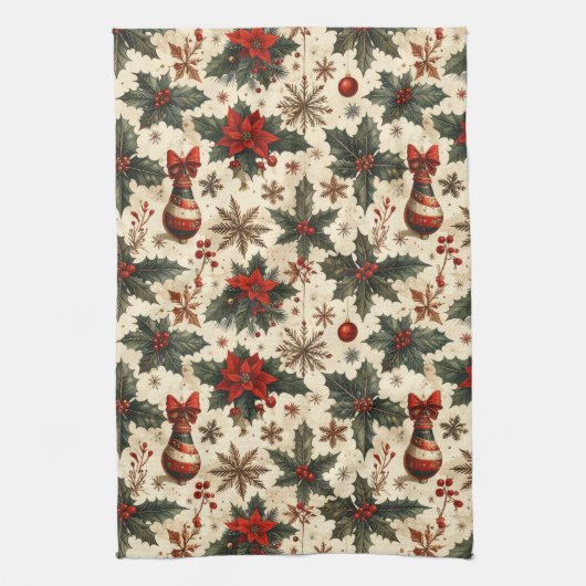 Timeless Christmas Theedoek (Verticaal)
