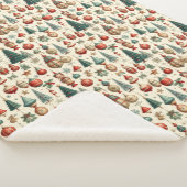 Timeless Christmas Toys Sherpa Deken (3/4)