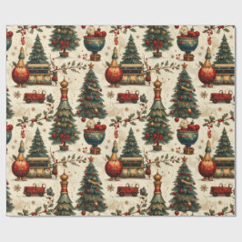 Timeless Christmas Vibes Cadeaupapier