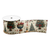 Timeless Christmas Vibes Satijnen Lint (Spoel)