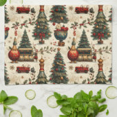 Timeless Christmas Vibes Theedoek (Gevouwen)