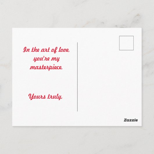 Timeless Classic, Valentijns Briefkaart (Achterkant)