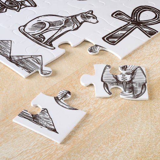 Timeless Egyptian Antiquities Digital Patterns Legpuzzel (Zijkant)