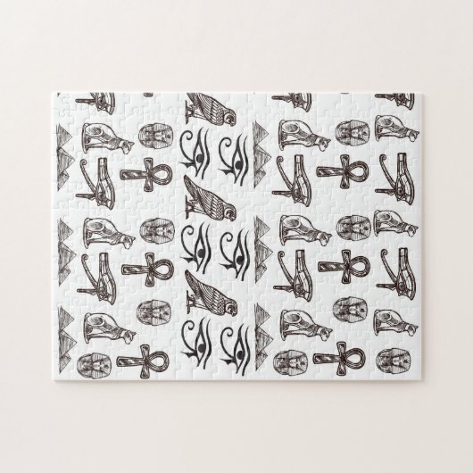 Timeless Egyptian Antiquities Digital Patterns Legpuzzel (Horizontaal)