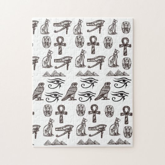 Timeless Egyptian Antiquities Digital Patterns Legpuzzel (Verticaal)
