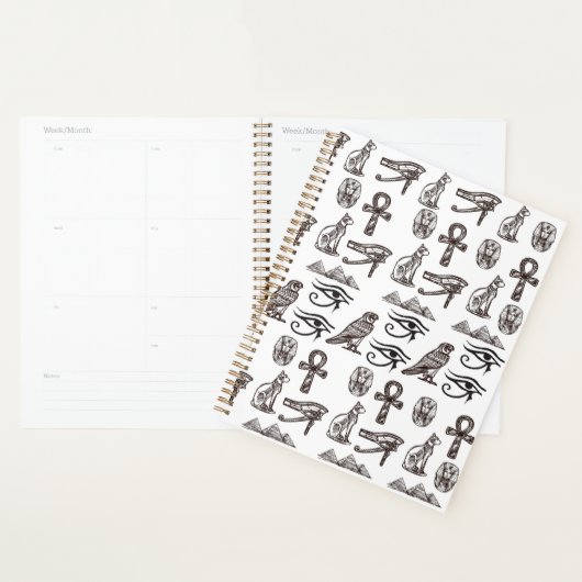 Timeless Egyptian Antiquities Digital Patterns Planner (Display)
