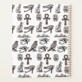 Timeless Egyptian Antiquities Digital Patterns Planner (Achterkant)