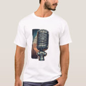 Timeless Elegance: Bold Vintage Aesthetics T-shirt (Voorkant)
