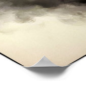 Timeless Elegance In Smoky Portrait Poster (Hoek)