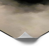 Timeless Elegance In Smoky Portrait Poster (Hoek)