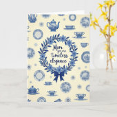 Timeless Elegance Mom Card Kaart (Gele Bloem)