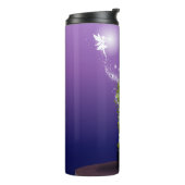 Timeless Enchanted Roos Thermal Tumbler Thermosbeker (Gedraaid links)