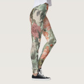 Timeless Floral Waltz | meditatie-taoïsme | Yoga Leggings (Rechts)