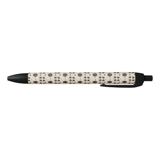 Timeless Florals pattern Zwarte Inkt Pen (Bodem)