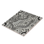 Timeless Flow keramische Tegel Tegeltje (Zijkant)