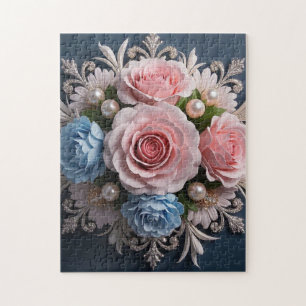 Timeless Flower arrangement voor haar Legpuzzel