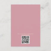 Timeless Flower Weddenschap Informatiekaartje (Achterkant)