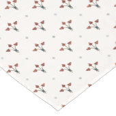 Timeless French Imperial Floral & Diamond Motif  Korte Tafelloper (Hoek)