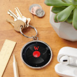Timeless Groove Turntable Keychain<br><div class="desc">Carry your soundtrack with you. This turntable keychain brings retro soul to your everyday routine, reminding you of songs that shaped you. The monogram detail makes it personal, stylish, unmistakably yours. Not just a keychain—your vibe, your rhythm, your story. For those who believe music isn’t just something you listen to—it's...</div>