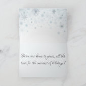 Timeless Holiday Charm: Vintage Christmas Kaart (Binnen)