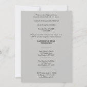 Timeless Holy First Communion Nice Girl  Kaart (Achterkant)