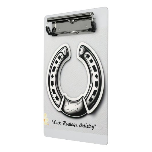 "Timeless Horseshoe" Mini Klembord (Angled2)