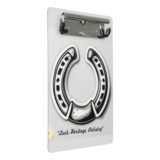 "Timeless Horseshoe" Mini Klembord (Schuin)