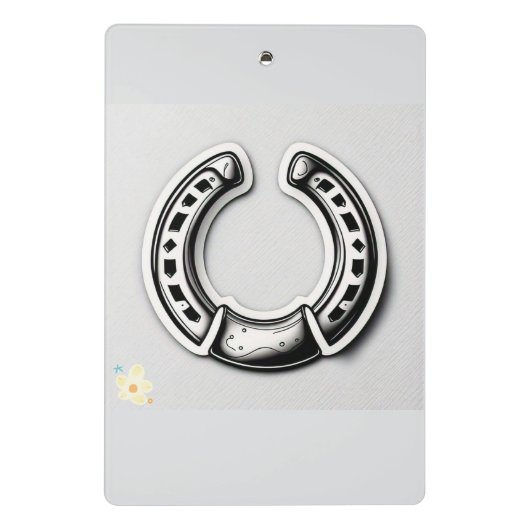 "Timeless Horseshoe" Mini Klembord (Achterkant)