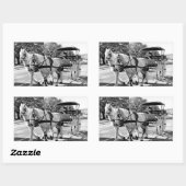 Timeless Journey Rechthoekige Sticker (Vel)