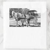 Timeless Journey Rechthoekige Sticker (Tas)