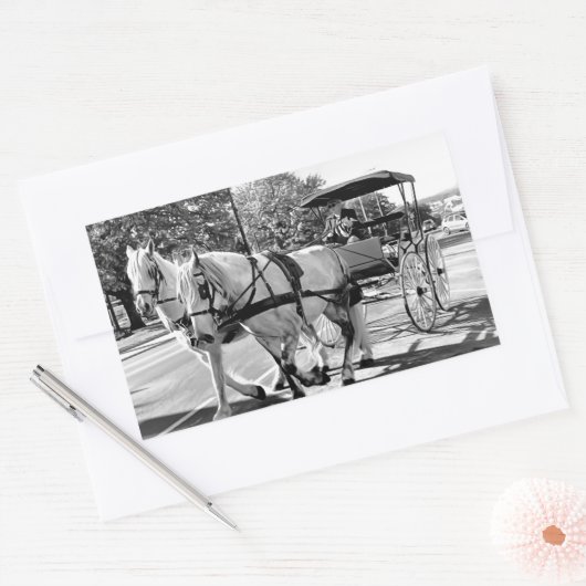 Timeless Journey Rechthoekige Sticker (Envelop)