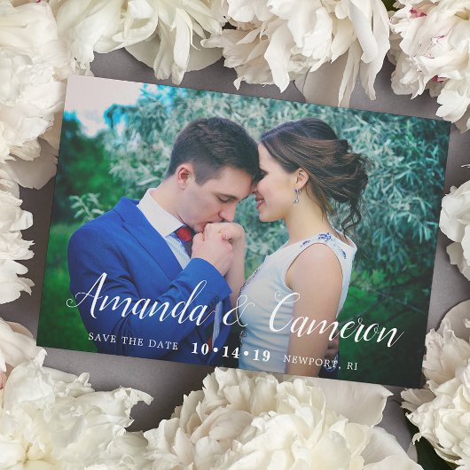 Timeless Love | De foto bewaart de Datum Save The Date